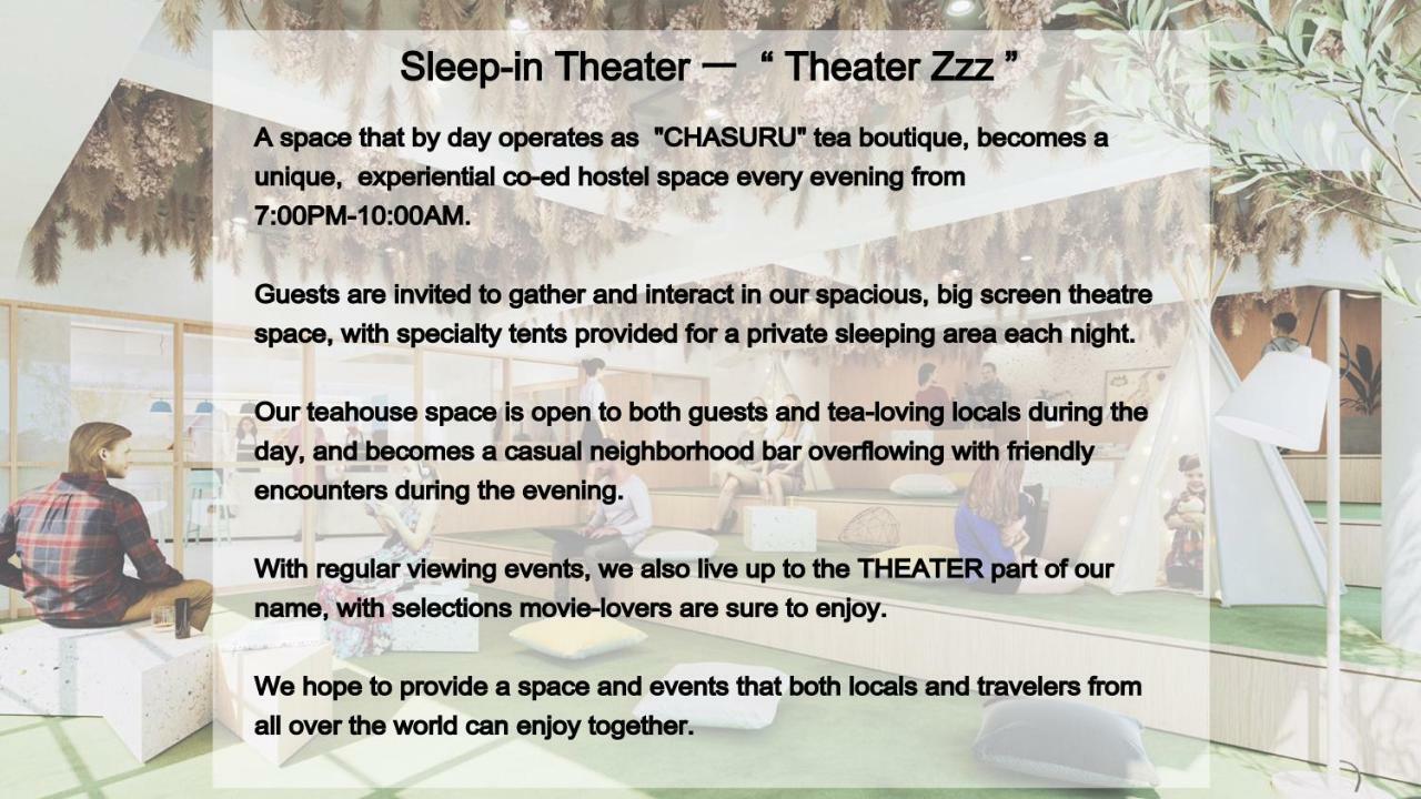 Auberge de jeunesse Theater Zzz à Tōkyō Extérieur photo